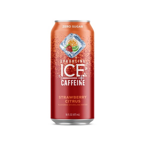 Sparkling Ice Caffeine Strawberry Citrus 16 Onz